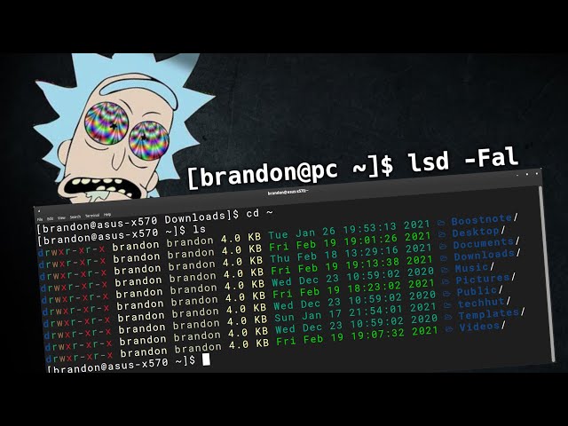 LSD (LSDeluxe) - Make your Linux "ls" command AWESOME!