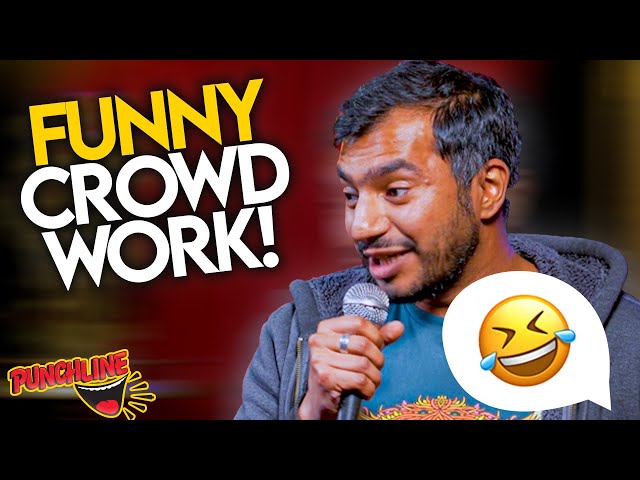 FUNNY Comedian Gets The Crowd Involved! | Mani Ahmed | Stand Up Comedy
