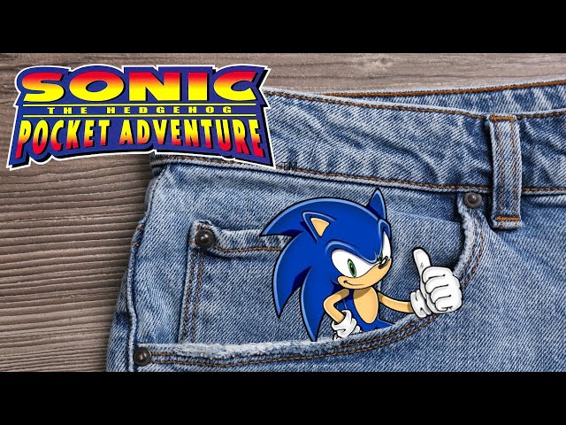Is that a SONIC in your  POCKET or are you just ready for ADVENTURE ?