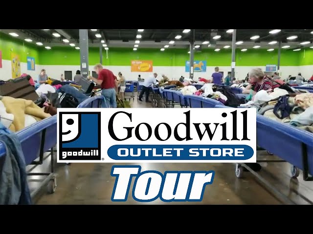 Tour of the Goodwill Outlet - Online Reselling - I show you the entire store and how to shop in it.