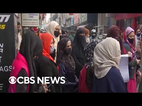Protests erupt over hijab ban in southern India