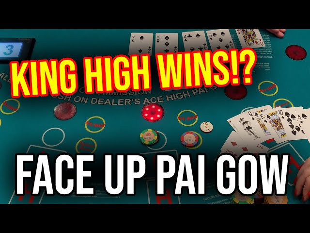 $1000 BETS!! VERY LUCKY PAI GOW SESSION!! SO MANY BONUS HANDS!!