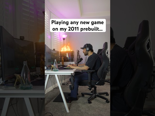 Playing any new game be like… #gaming #prebuilt