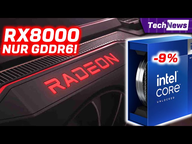 AMD RX8000 langsamer als gedacht? / 14900 - 13900K mit Massiv Performance Verlust!