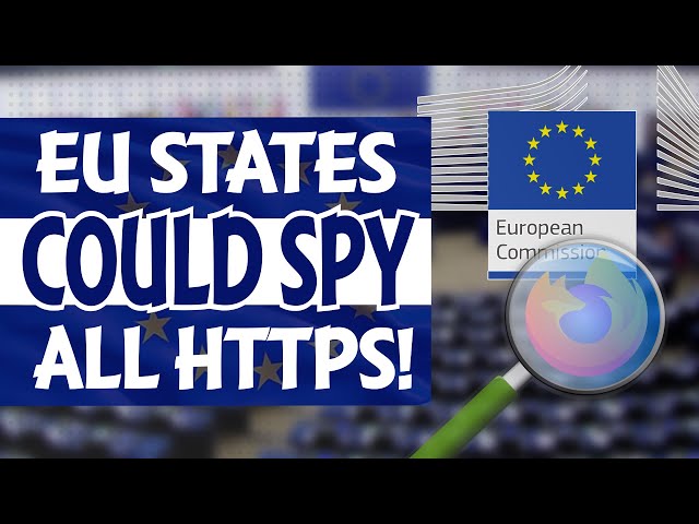 "eIDAS" would allow EU STATES to SPY on all INTERNET TRAFFIC!