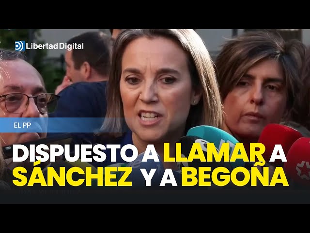El PP, dispuesto a llamar a Sánchez y a Begoña Gómez a declarar por el caso PSOE