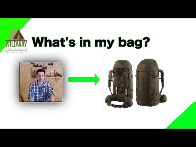 Bushcraft Kit - whats in my backpack for 48-72 Hrs - Bushcraft gear