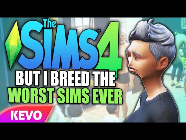 Sims 4 but I breed the worst sims ever