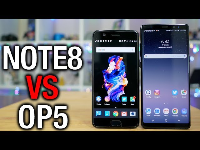 Galaxy Note 8 VS OnePlus 5: Twice the price, twice as nice? | Pocketnow