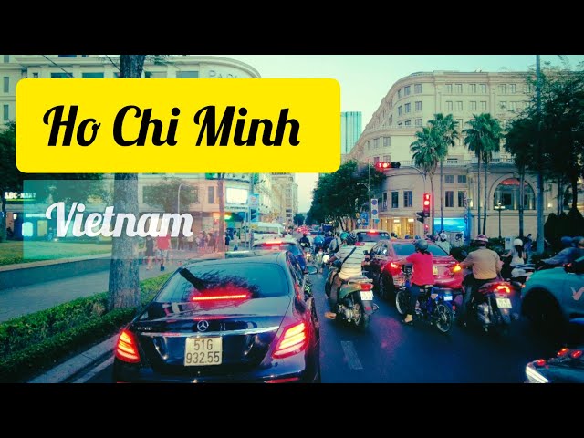Luxurious Part of Ho Chi Minh City Vietnam 🇻🇳 #driving