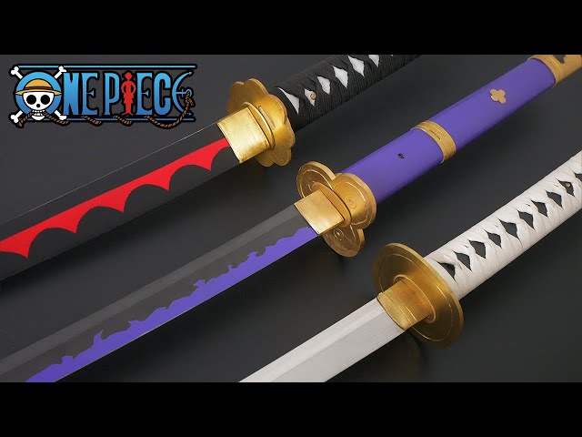 Katana Making - Enma (Zoro One Piece) ALL THREE SWORDS!!!