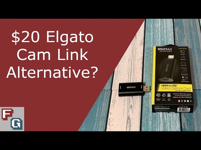 $20 Elgato Cam Link Alternative?  Budget Gaming Gear Review from FamilyGeekery