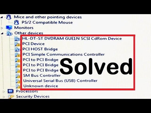How to Fix PCI Bus Driver Issue in Windows 7, PCI Device Driver Error (2019)