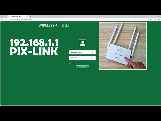 192.168.1.1 | How to Setup PIX-LINK Wireless Router