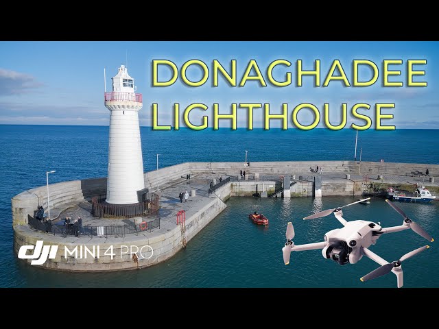 Cinematic DJI Mini 4 Pro Footage - Donaghadee Lighthouse