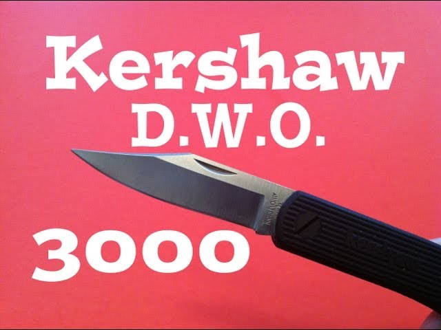 Kershaw D.W.O. 3000 Knife Review