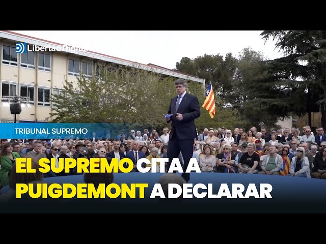 El Supremo cita a Puigdemont a declarar de forma voluntaria vía videoconferencia