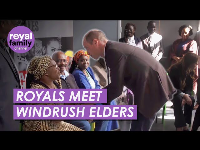 Prince and Princess of Wales Celebrate Black History Month With Windrush Generation