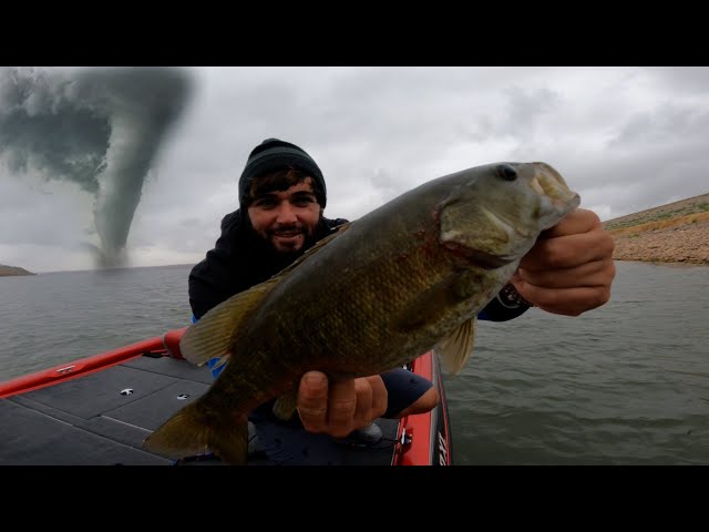 CAUGHT IN A STORM WHILE FISHING