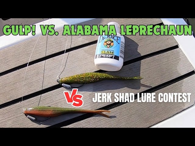 Gulp! Jerk Shad VS. Alabama Leprechaun [Jerk Shad Lure Contest]