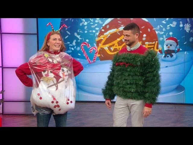 This Dollar Store Ugly Christmas Sweater Showdown Will Make You Laugh Till it Hurts