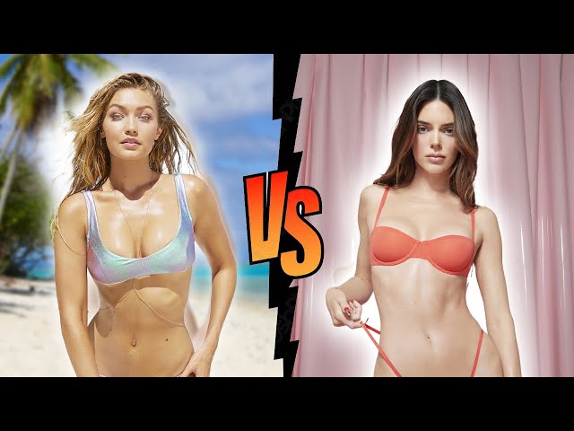 Gigi Hadid Vs Kendall Jenner Transformation ★ Who's More Charming?
