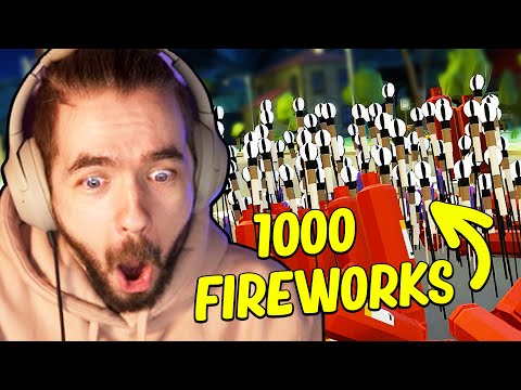 I Set Off 1,000 Fireworks And Broke Reality in Fireworks Mania