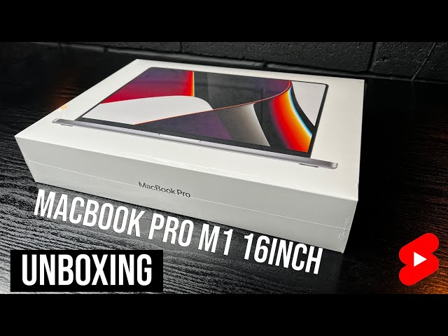 New MACBOOK PRO M1 16inch Unboxing - Outstanding! #Shorts