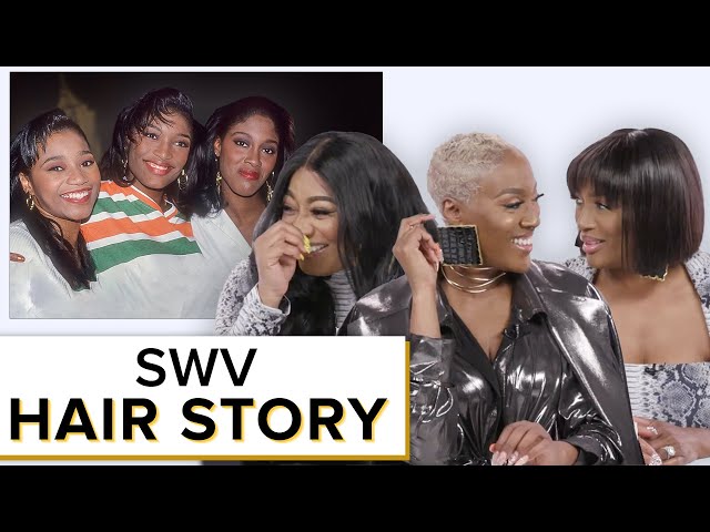 SWV Looks Back At Their Hairstyles | Hairstory
