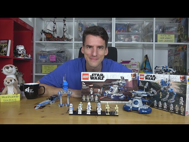 Wird alles wieder gut? LEGO® Star Wars 75280 & 75283 Clone Troopers der 501. Legion & AAT