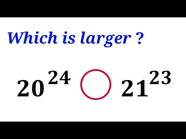 Math Olympiad Problem, you should learn this trick!