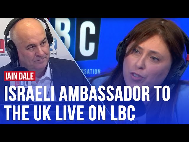 Iain Dale was joined by Israeli Ambassador to the UK Tzipi Hotovely | Watch Live