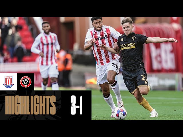 Stoke City 3-1 Sheffield United | EFL Championship highlights | Jagielka & Delap goals down Blades.