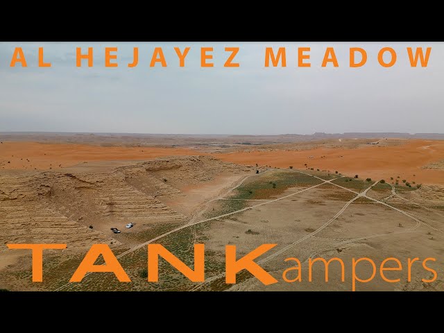 TANK 300 Camping in a Meadow in the Dunes!