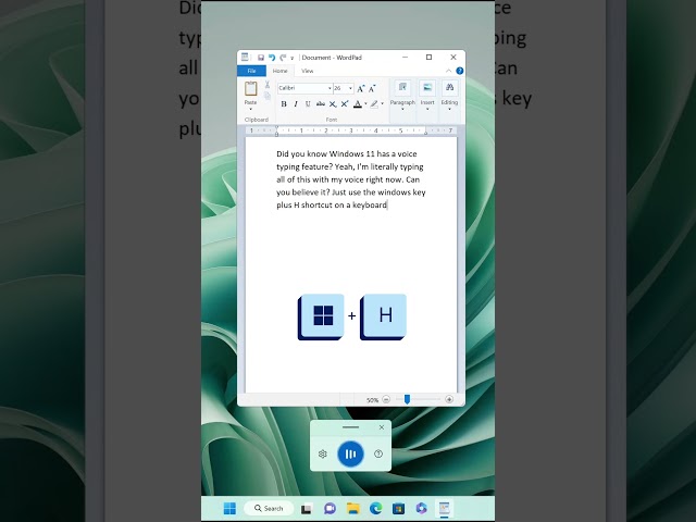 How to use voice typing in Windows #microsoft #shorts #windows #notetaking
