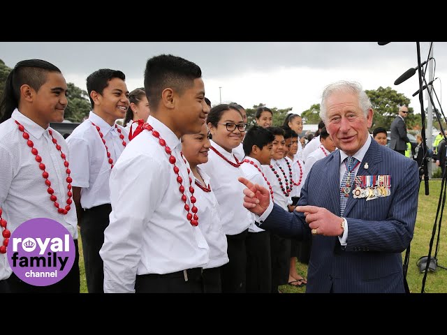 Prince Charles and Camilla Enjoy Traditional Maori Dance in New Zealand