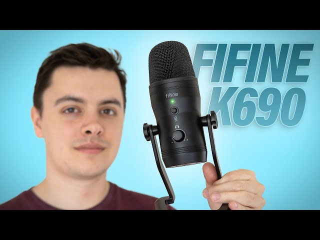 FIFINE K690 Microphone Review/Demo - Multiple Polar Patterns for £75!