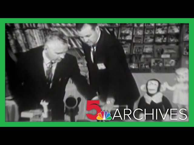 1965: Mattel shows off new children's toys for reporter Chris Condon