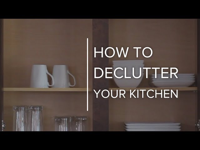 6 Steps to Declutter Your Kitchen