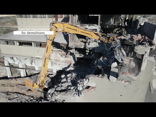 Demolition Of Industrial Buildings - Sotiriadis/Labrianidis Demolition Projects