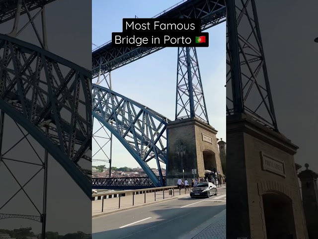 This bridge is beautiful 😍 #Portugal #Travel #Porto