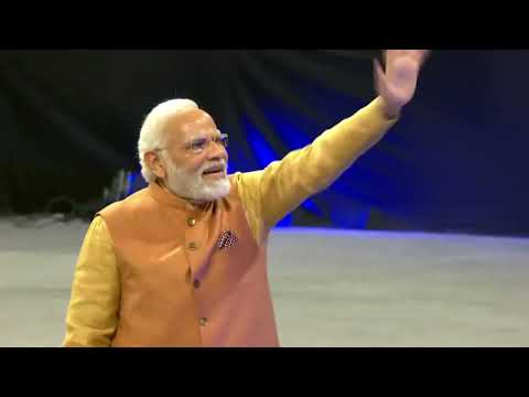 PM Modi receives an exhilarating welcome at the community programme in Munich, Germany