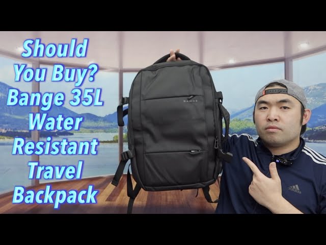 Should You Buy? Bange 35L Water Resistant Travel Backpack