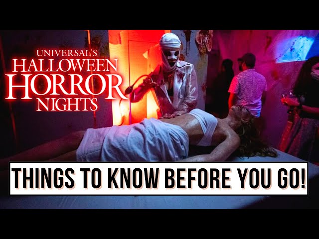 Everything you need to know for Halloween Horror Nights + RIP TOUR