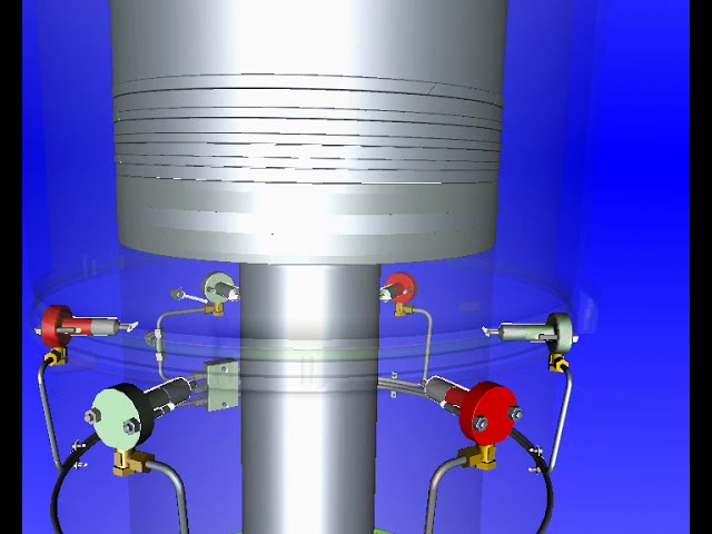 Liner animation to understand cylinder lubrication