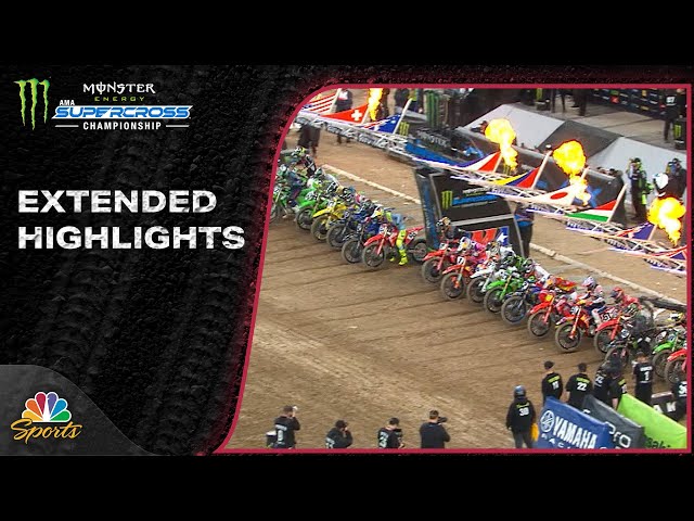 Supercross 2024 EXTENDED HIGHLIGHTS: Round 16 in Denver | 5/4/24 | Motorsports on NBC