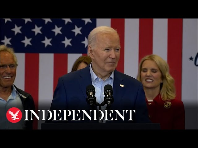 Watch again: Biden campaigns in Philadelphia as Kennedy family endorsement expected