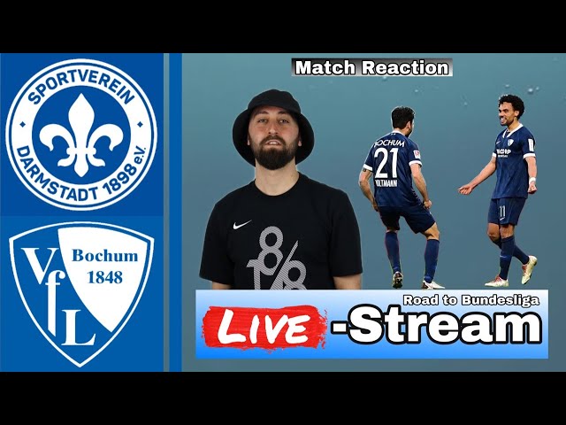 SV Darmstadt vs VfL Bochum Live-Stream (Match-Reaction)
