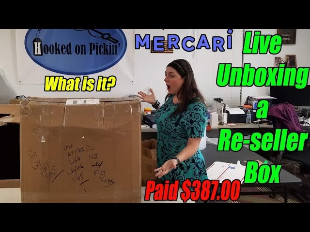 Live Q&A Unboxing A Re-Seller Box From Mercari Can I Make Money? Paid $387.00 Disney Pokemon