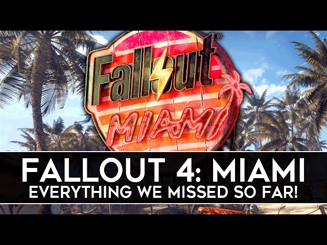 Fallout 4: Miami - Everything We Missed So Far! - Upcoming Mods #30